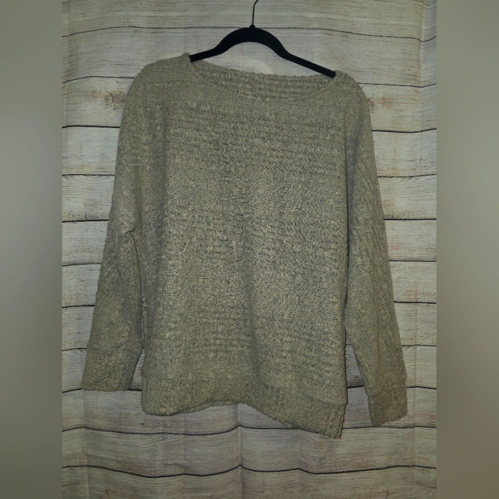 Women's Gray/Beige Sweater